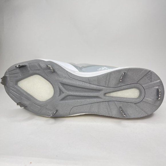 Adidas Icon VI 6 Boost Grey White Metal Baseball Cleats. Size 8. Style:EH2382. main image 7